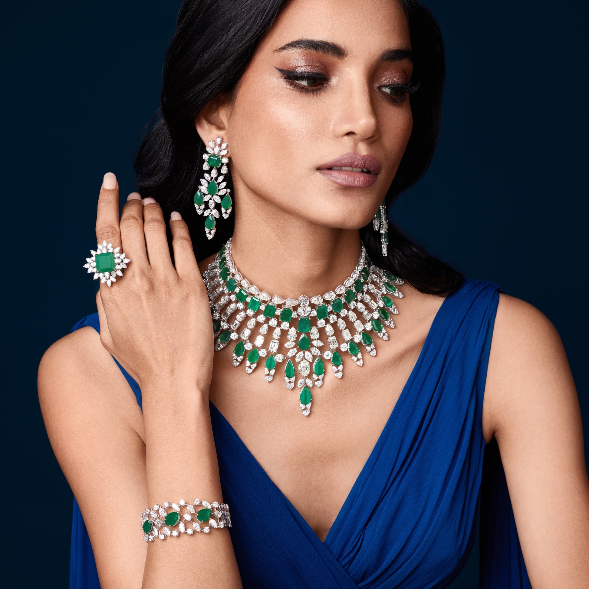 Emerald Garden Diamond Set